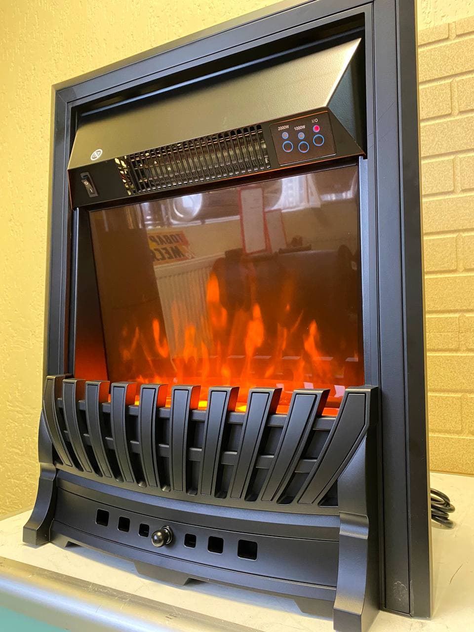 Электрокамин Real Flame Aspen Black