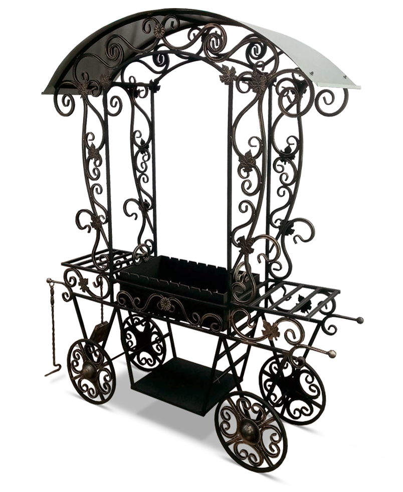 Мангал Карета к столу